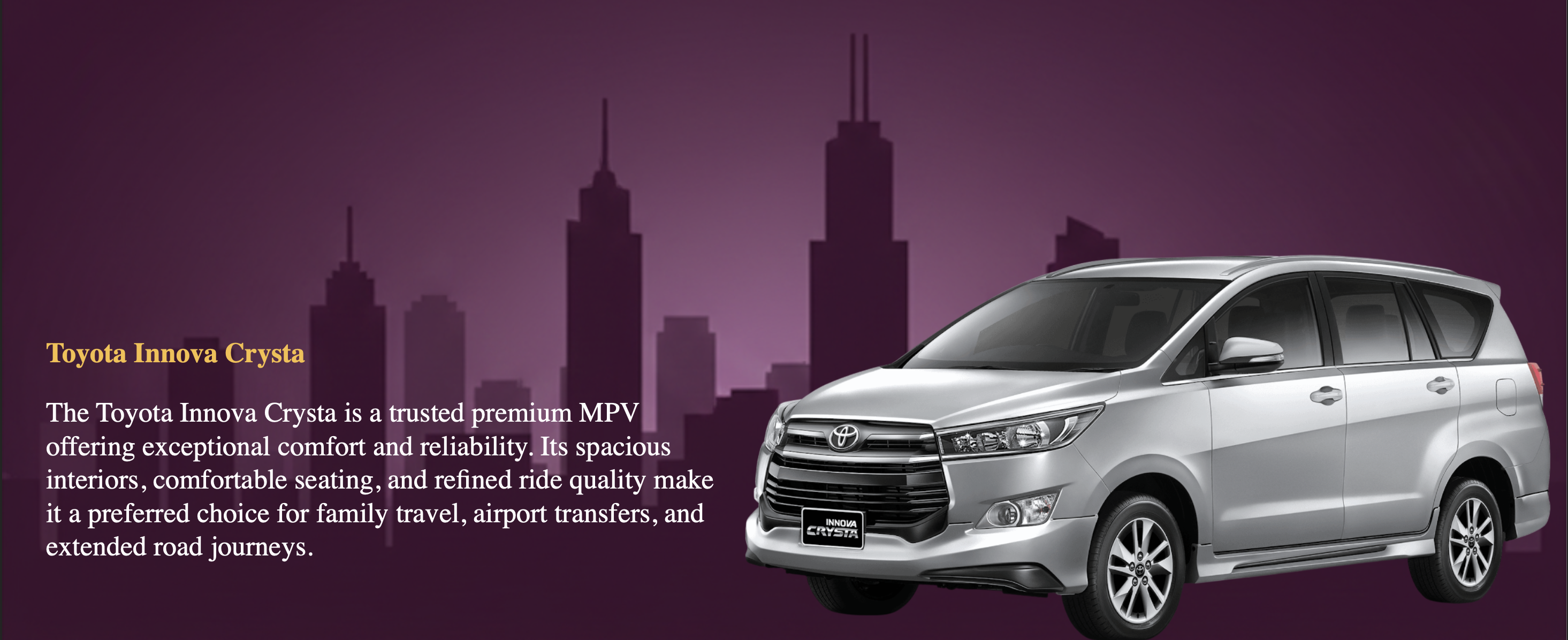 Toyota Innova Crysta