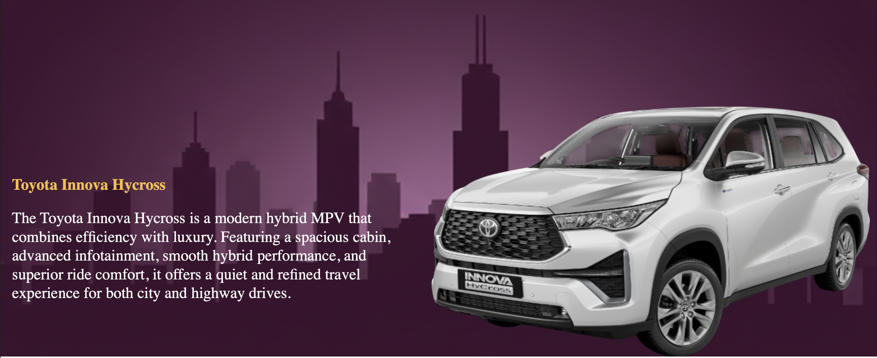 Toyota Innova Hycross